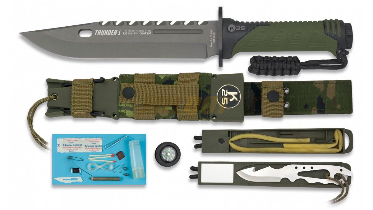 Cuchillos de supervivencia militar y tácticos [TOP 10]
