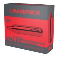 Caja con 5 cápsulas de limpieza UMAREX 12 gramos