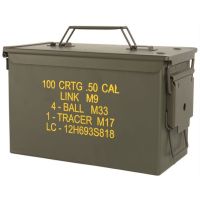 Caja metálica porta munición US M2A1 calibre .50