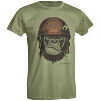 Camiseta DEFCON 5 Monkey Soldier verde