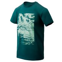 Camiseta HELIKON-TEX Adventure Is Out There verde