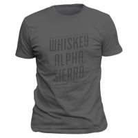 Camiseta WARRIOR ASSAULT Whiskey Alpha Sierra gris