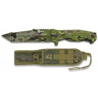Cuchillo táctico K25 Camo Ejército Español