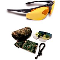 Gafas de tiro SHILBA Hunter con 4 lentes intercambiables