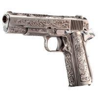 Pistola WE M1911 Etched Full Metal GBB 6mm