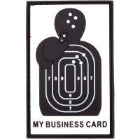 Parche de goma 3D My Business Card