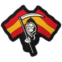 Parche PVC Parca con bandera de España