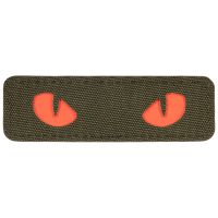 Parche textil Ojos de Gato Rojos M-TAC verde