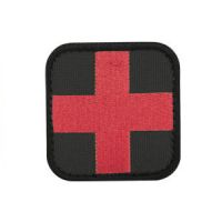 Parche textil Cruz Roja CONDOR negro