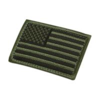 Parche textil bandera de USA verde OD de CONDOR