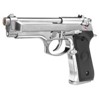 Pistola WE Beretta M9 Cromada GBB 6mm