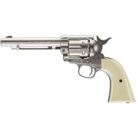 Revólver Colt Peacemaker Níquel White CO2 4.5mm