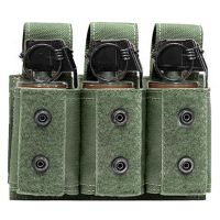 Triple Pouch Porta Granadas 40mm WARRIOR ASSAULT verde