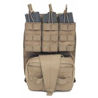 WARRIOR ASSAULT Back Panel Med Pouch y Triple M4 coyote