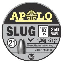 Balines APOLO Slug 5.5mm - 1,36g