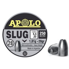 Balines APOLO Slug 5.5mm - 1,81g