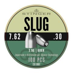 Balines STINGER Slug 7.62 mm 100 uds