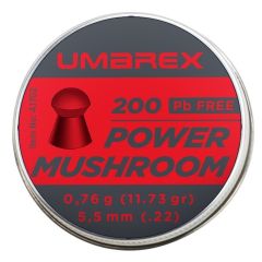 Balines UMAREX Power Mushroom 5.5 mm