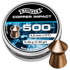 Balines WALTHER Copper Impact 4.5 mm
