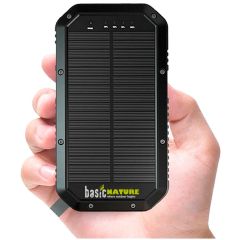 Cargador solar portátil BASICNATURE 8000 mAh