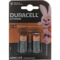 Baterías de litio DURACELL CR123