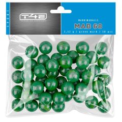 Bolas marcadoras T4E Sport MAB 68 Color verde