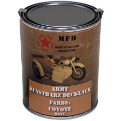 Bote de pintura MFH Army coyote 1l