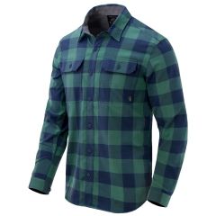 Camisa de cuadros HELIKON-TEX Greyman Moss Green