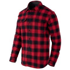Camisa HELIKON-TEX Greyman Foggy Coral Crimson Checkered