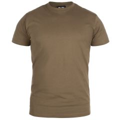 Camiseta algodón MILTEC US Style coyote brown