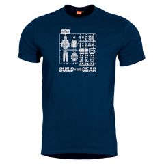 Camiseta PENTAGON Build Your Gear azul marino
