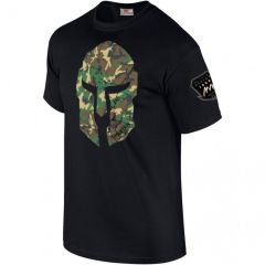 Camiseta SUMMIT OUTDOOR Spartan Woodland negra