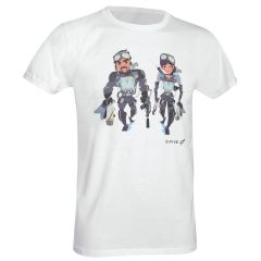 Camiseta DEFCON 5 Navy SEALS Team blanca