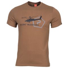 Camiseta PENTAGON Helicóptero Apache coyote