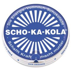 Chocolate energético con azúcar SCHO-KA-KOLA