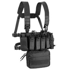 Combo Mini Chest Rig OUTAC negro