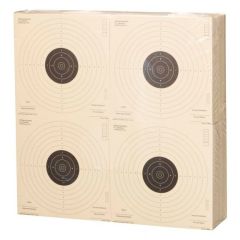 Dianas de cartón 17x17 cm caja 100 unidades