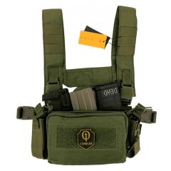 Micro Chest Rig CONQUER verde