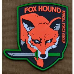 Parche de goma 3D Fox Hound