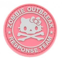 Parche de goma 3D Hello Kitty Zombie Outbreak