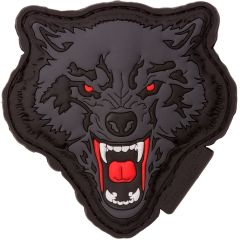 Parche goma 3D Evil Angry Wolf de JTG