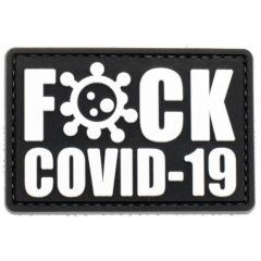 Parche Goma 3D FUCK COVID-19