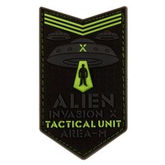 Parche JTG Alien Invasion fluorescente