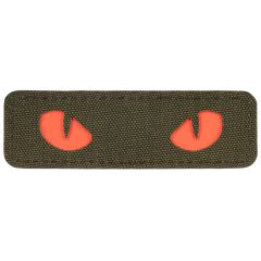 Parche textil Ojos de Gato Rojos M-TAC verde
