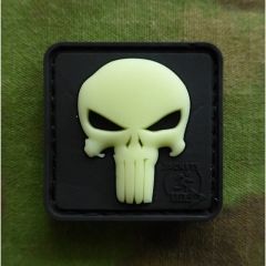 Parche de goma 3D Punisher - Castigador fluorescente