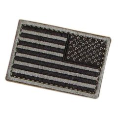 Parche textil bandera de USA invertida negra/foliage de CONDOR
