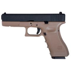 Pistola SAIGO Glock 17 GBB Blow Back 6mm Tan