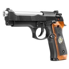Pistola WE Beretta M92 Biohazard Black GBB 6mm