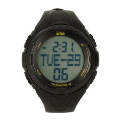 Reloj con Podómetro Digital M-TAC Negro