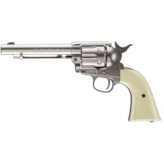 Revólver Colt Peacemaker Níquel White CO2 4.5mm
